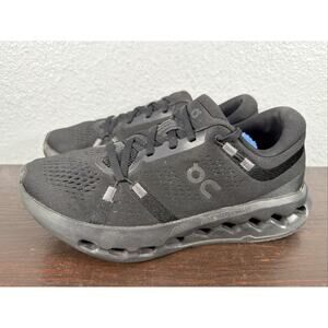 On Cloudsurfer 2 Womens Size 8 Black Black Road Running Sneakers Sneakers